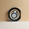 Black ring-shaped LED makeup mirror, fill light, adjustable brightness desktop lamp Specification image